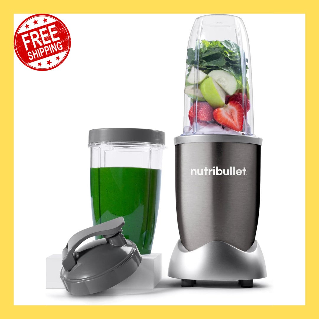 900 Series Essentials Set, High Speed Personal Blender, Dark Grey
