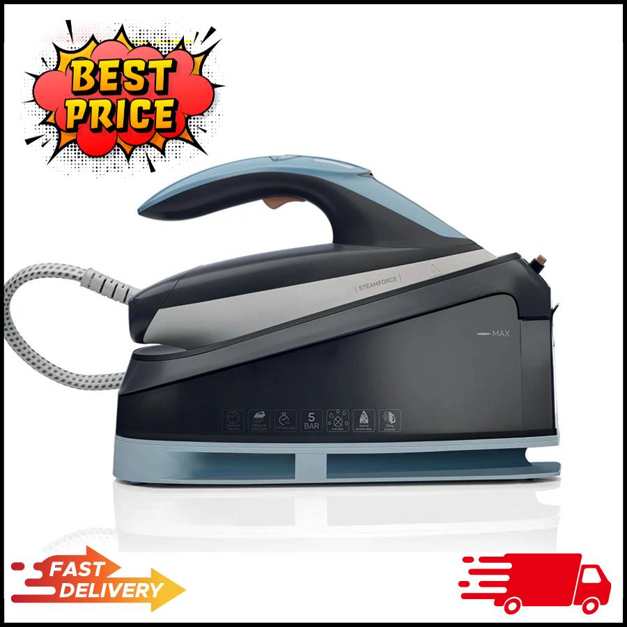 Kogan Gentlecare Steam Generator Iron, Black, Irons & Press Irons, Appliances