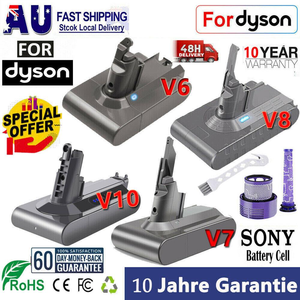 Battery For Dyson V8 V6 V7 Sv11 V10 Sv12 Origin Absolute Animal Cordless Vacuu