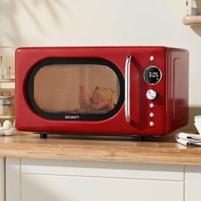 Microwave Ovens: Devanti 20l Microwave Oven 700w Red