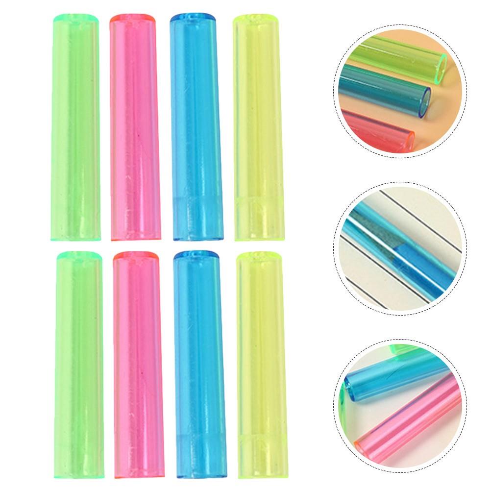 200pcs Replaceable Pencil Caps Replacement Pencil Extenders