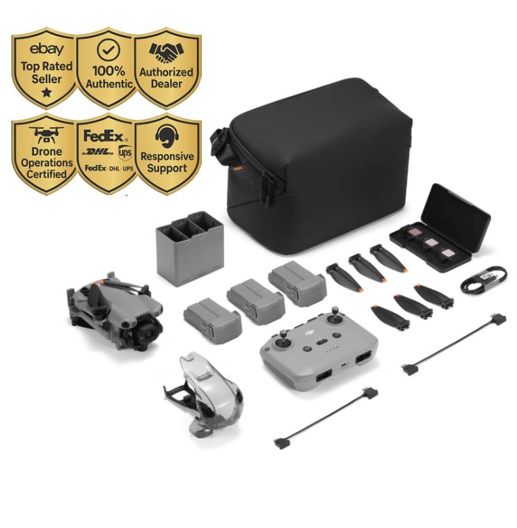Dji Mini 5 Pro Fly More Combo With Dji Rc-n3 Controller 3batteries 4k Drone