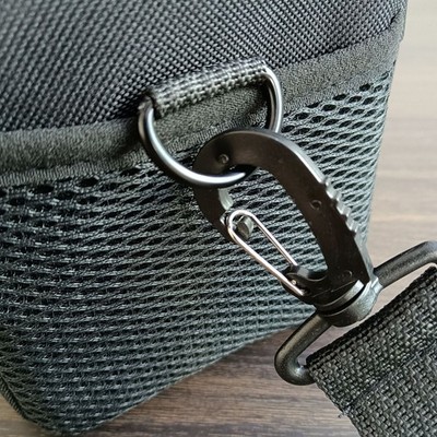Black Waterproof Dslr Camera Bag With Adjustable Dividers For Camera And Lenses