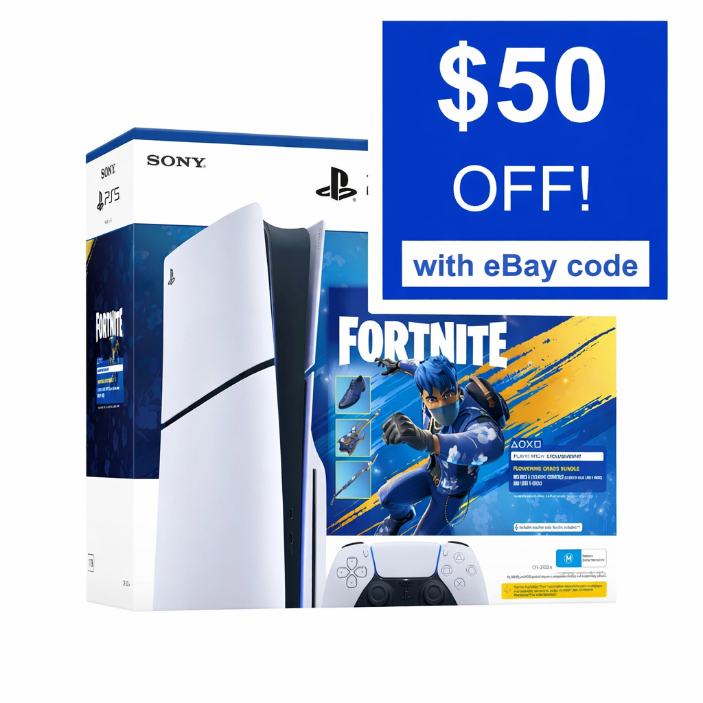 Ps5 Playstation 5 (slim) Disc Console 1tb (fortnite Bundle) [brand New]