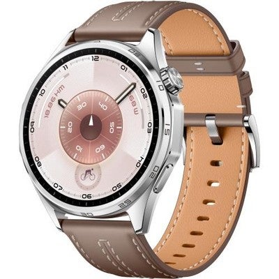 Huawei Watch Gt 6 46mm Smart Watch - Brown 1.47" Amoled Display - Up To 21 Days
