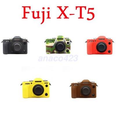 Anti-drop Silicone Protective Skin Fit Fuji X-t5 Camera Case
