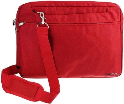 Navitech Red Bag For Apple Macbook air M1 Chip 14.3"