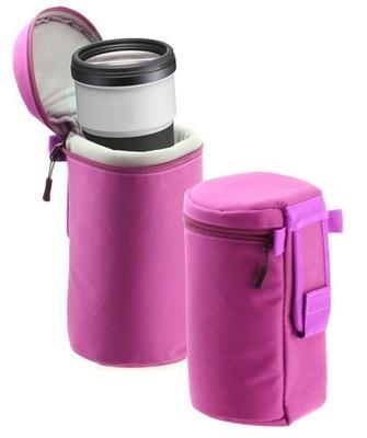 Navitech Purple Camera Lens Case For Canon Rf 15-35mm F2.8l Is Usm Lens