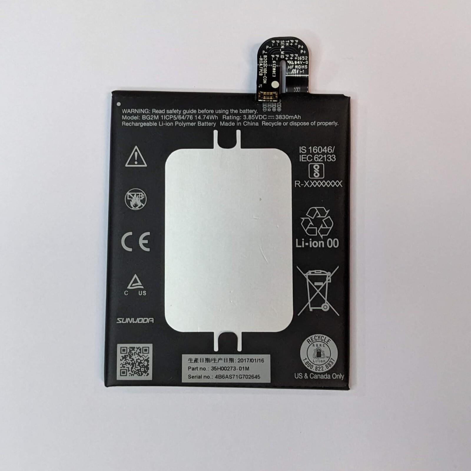 Battery For Google Pixel 2 Xl Battery Bg2m 3830mah