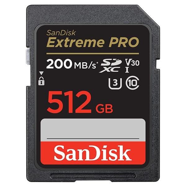 Sandisk 512gb Extreme Pro Sdxc Card