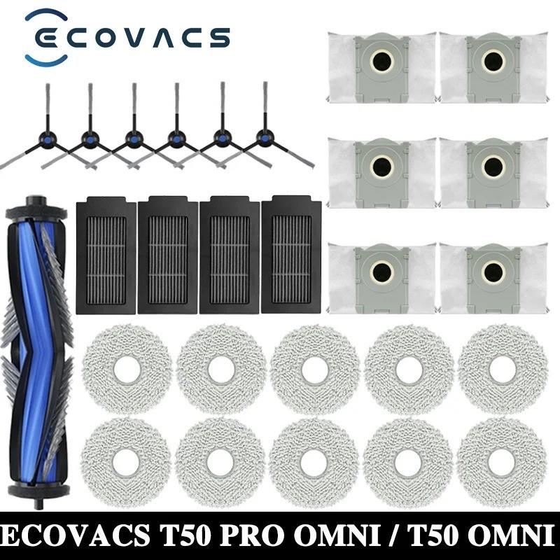 Replacement Parts Kits For Ecovacs Deebot T50 Max Pro Omni Robot Vacuum Cleaner