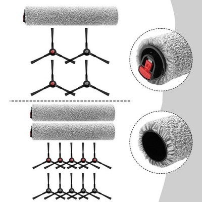Replacement Brushes Main Roller Brush Efficient Dirt Removal For Eufy E25