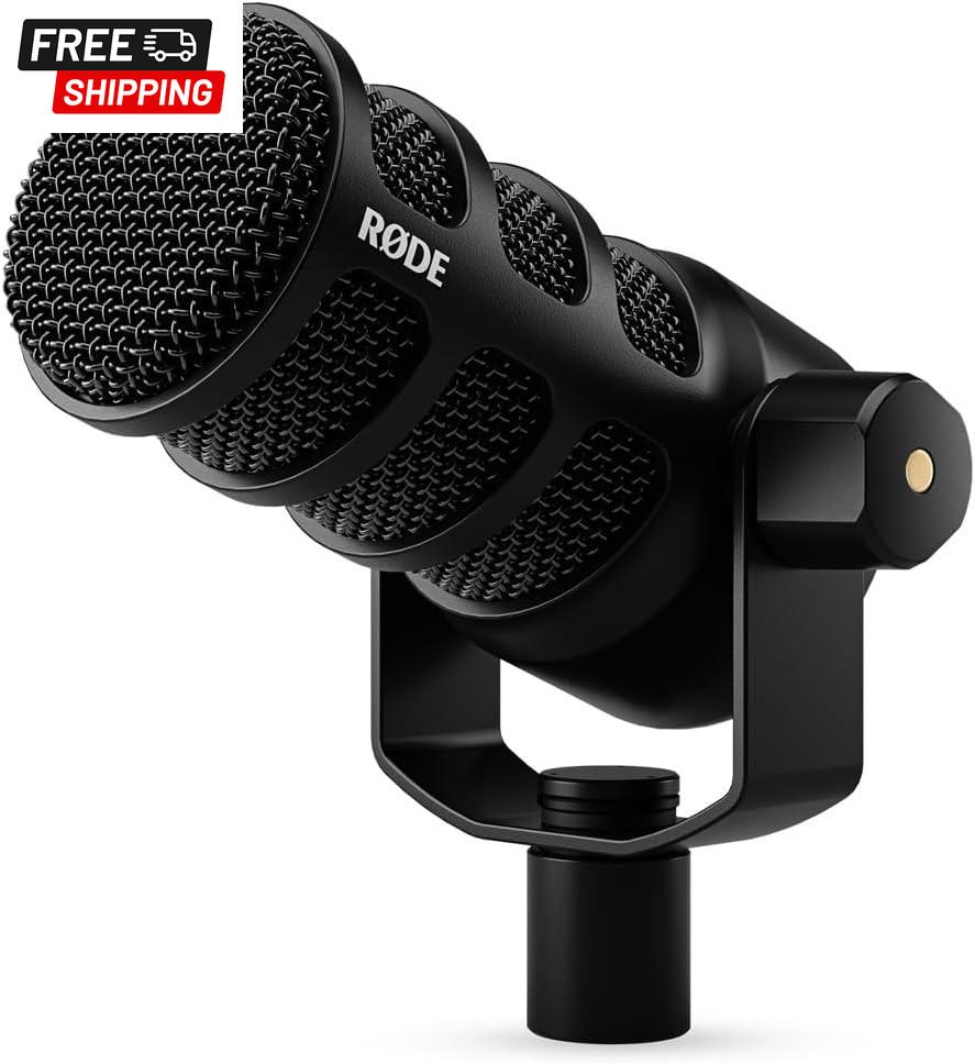 Røde Podmic Usb Dynamic Broadcast Microphone With Xlr And Usb
