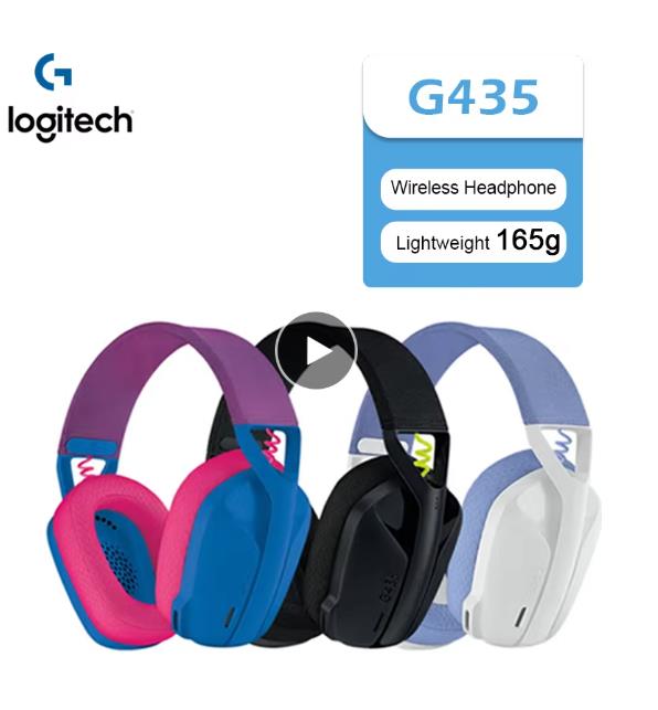 Logitech G435 Lightspeed Wireless Gamer Headset Usb Bluetooth/2.4 Connection