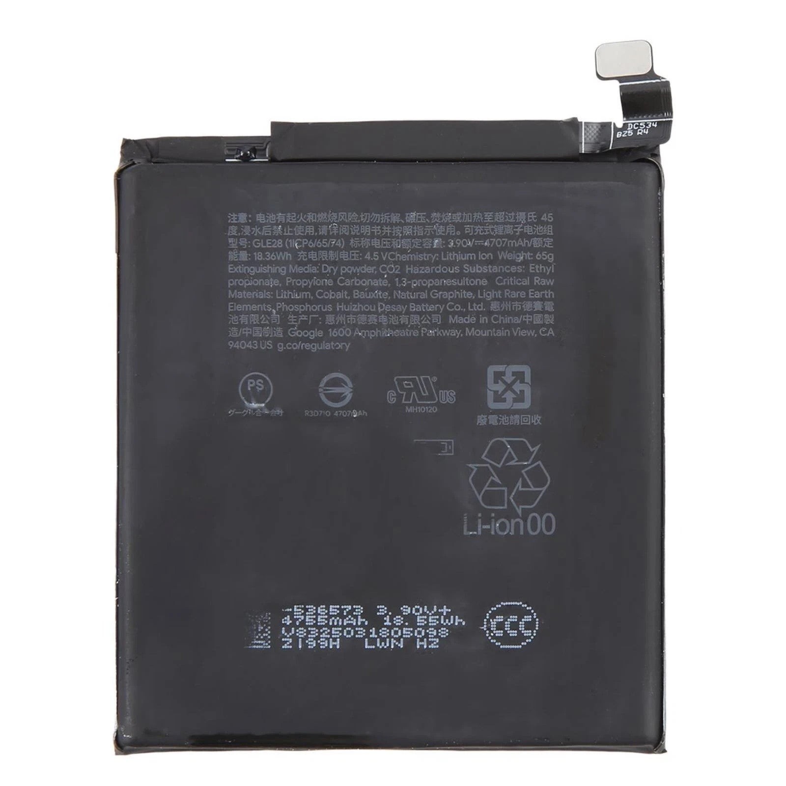 Free Tools Genuine Google Pixel 10 Pro ... Battery Gle28