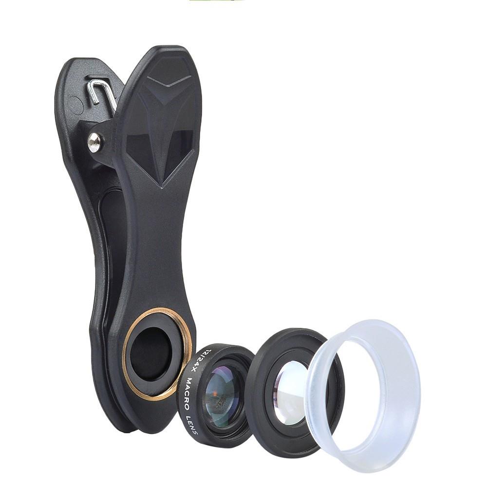 Phone Macro Lens Attachment Mobile Fish Eye For Cell Attachments