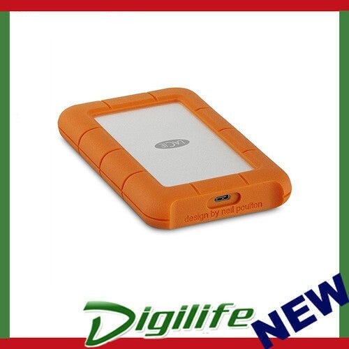 Lacie 4tb Rugged Usb Type-c External Portable Hard Drive