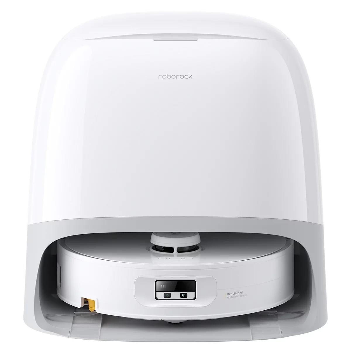 Roborock Qrevo Curv 2 Flow Robotic Vacuum Cleaner White