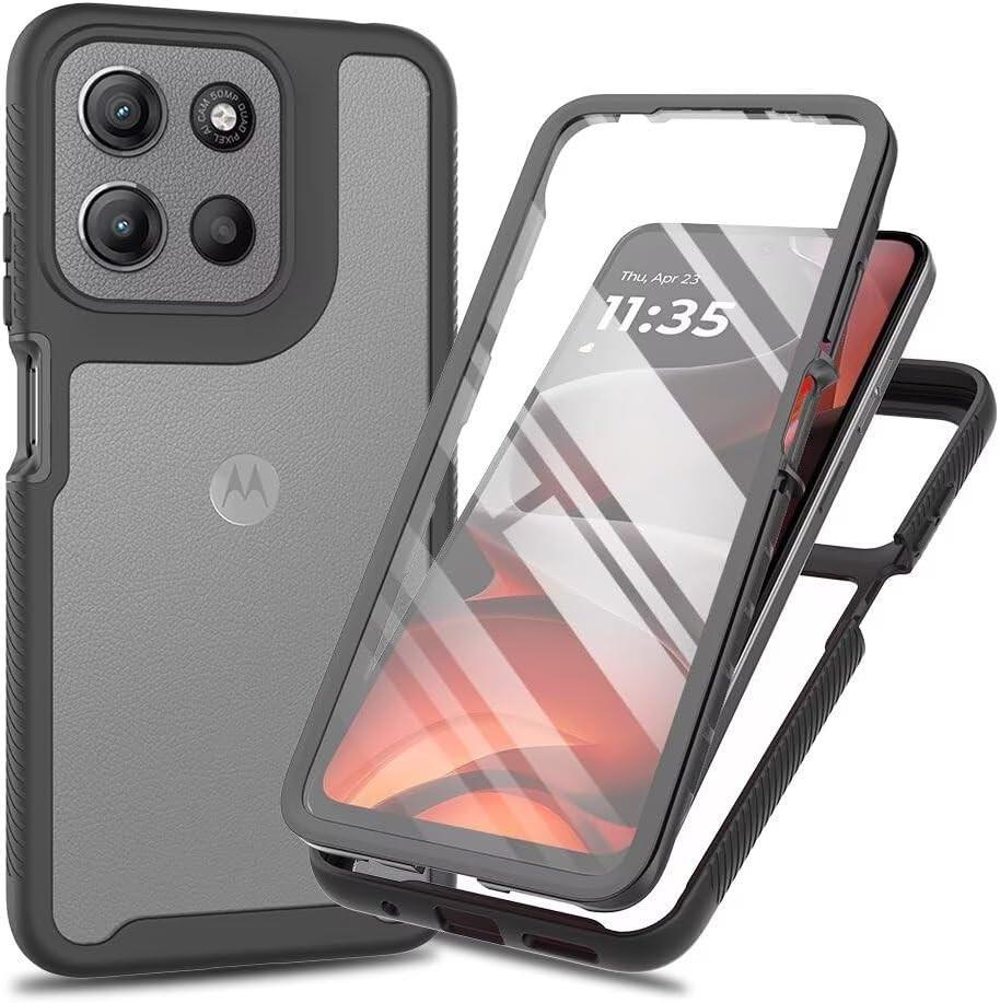 Case For Motorola Moto G56, 360 Degree Shockproof Mobile Phone Case With Integra