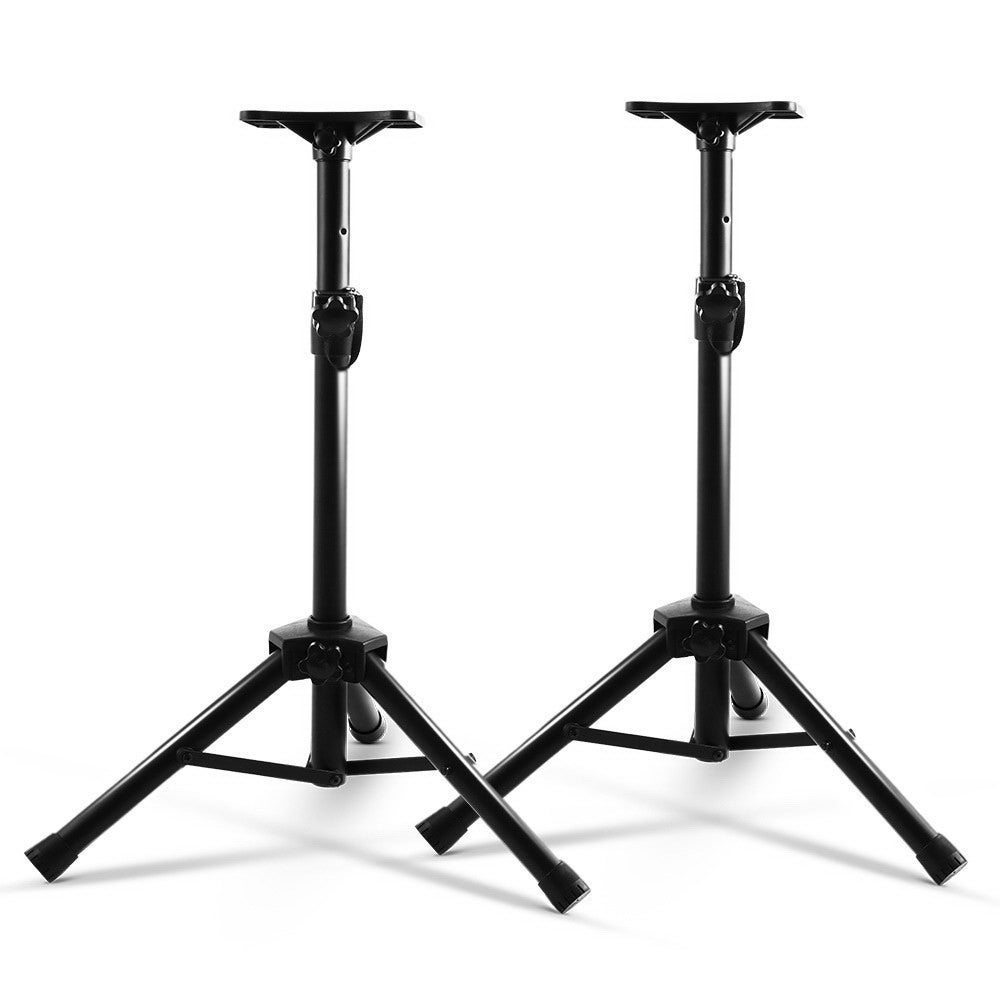 Speaker Stand 65-120cm Adjustable Height Surround Sound Studio Home