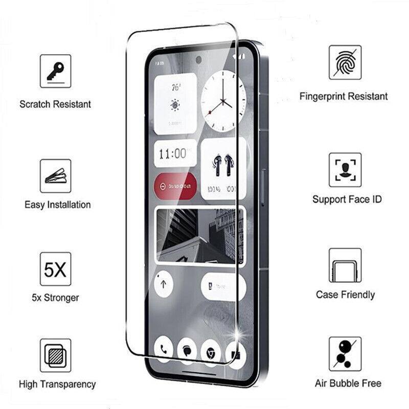 Tempered Glass Screen Protector Nothing Phone 3/ 3a/3a Pro/4a/4a Pro