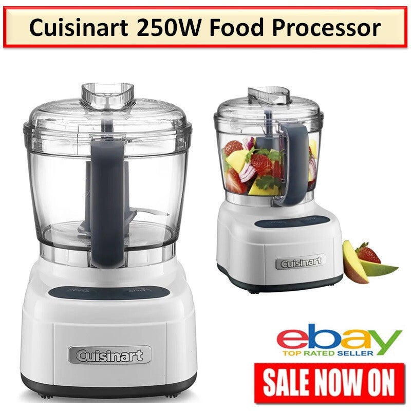 Cuisinart Food Processor 4 Cup Chopper Grinder Chopping Grinding Puree Mixing