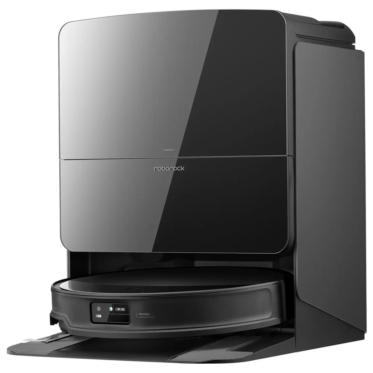 Roborock Saros 10r Robotic Vacuum Cleaner Rr-s10r52-03-blk Black