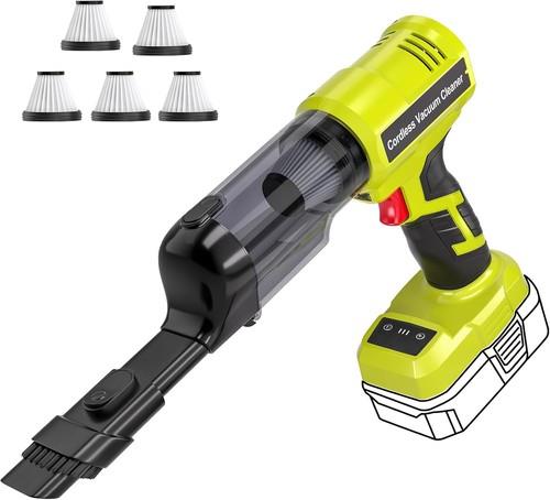Cordless Vacuum Cleaner For Ryobi 20v Battery With 105aw Powerful Suction