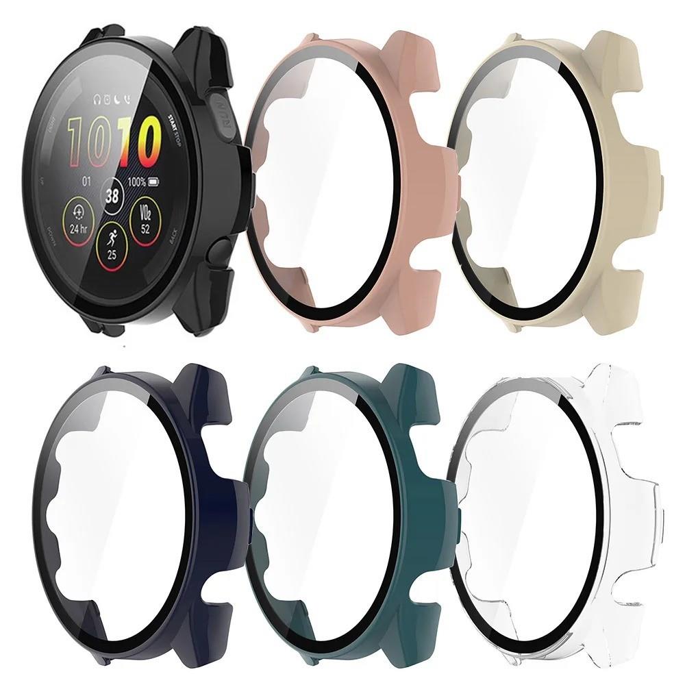 For Garmin Forerunner 265 955 965 970 165 Case Glass Cover Screen Protector
