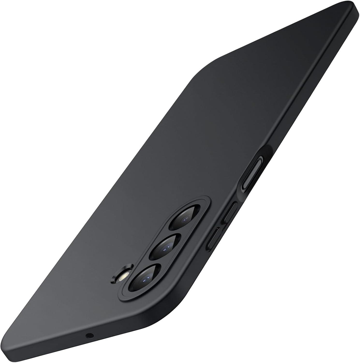 Slim Fit Case For Samsung Galaxy A54 5g, Soft Tpu Shockproof Cover, Black