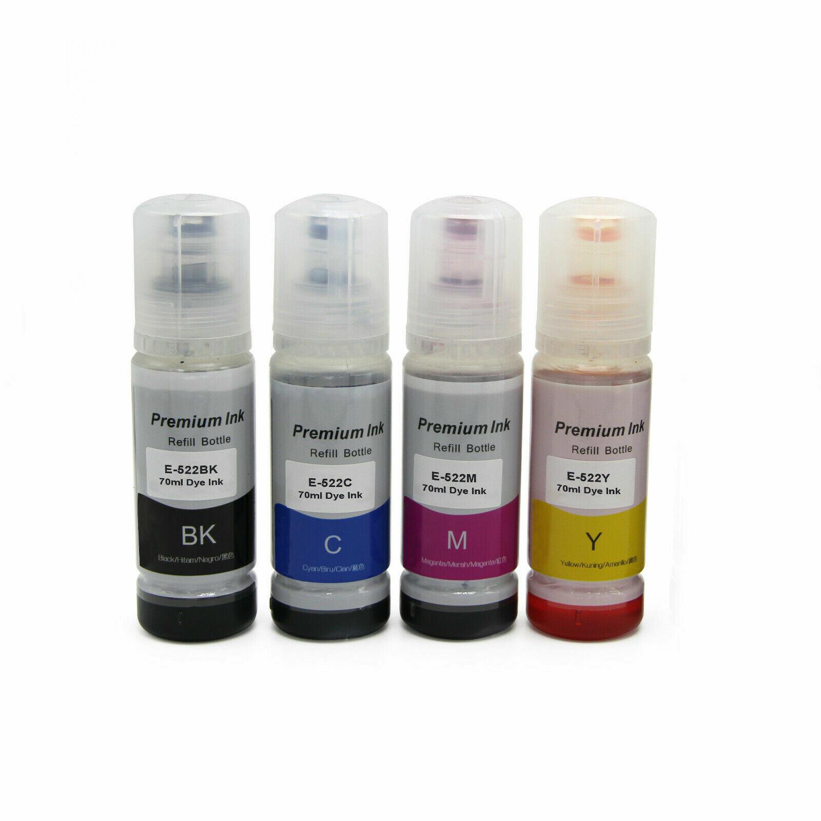 Compatible T522 522 Ink Bottle For Epson Ecotank Et-2810 Et-1110 Et-1810 Et-4700