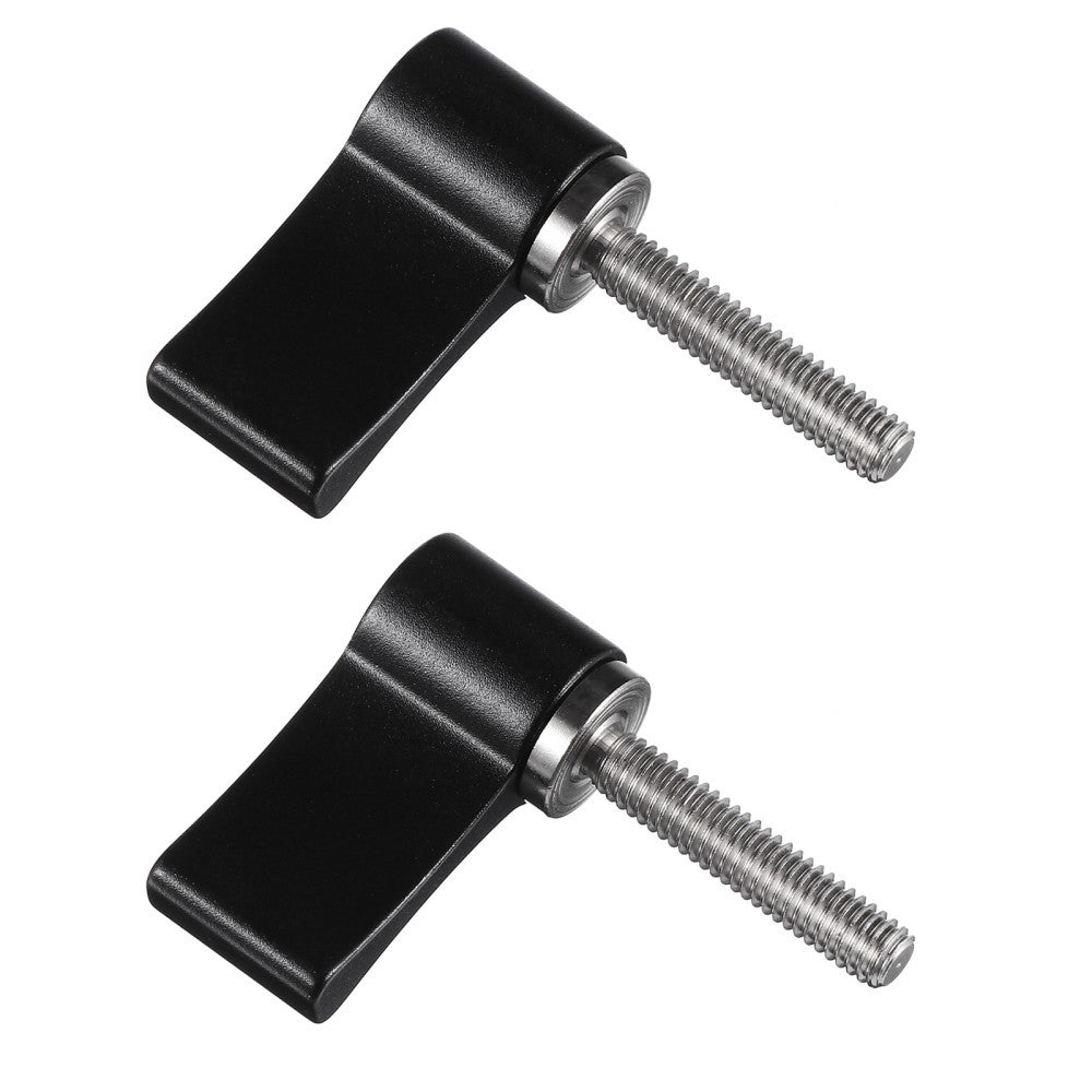 2 Pcs Nut Driver Socket Set Clamping Fastener Screw Thumb Lever Male Threading