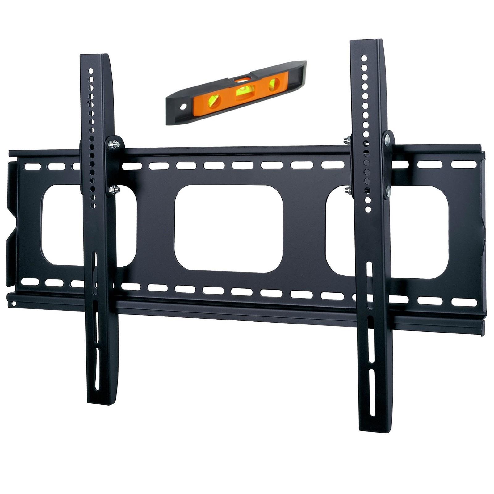 42-90" Slim Tv Wall Mount Bracket For Sony Samsung Lg Panasonic