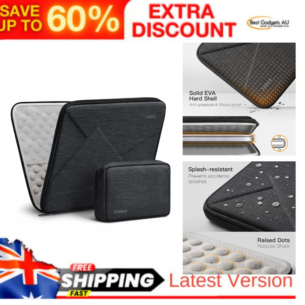 13 Inch Shockproof Eva Laptop Sleeve Case Macbook Ipad Air Pro M1 M2 M3 M4