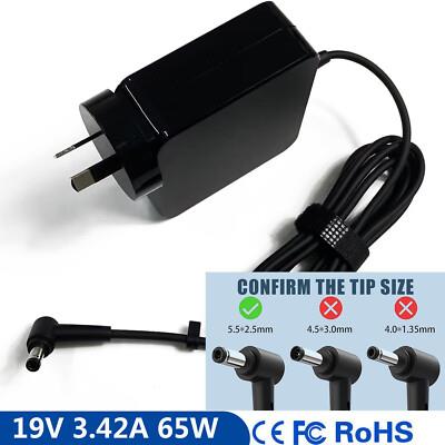 19v 3.42a 65w Laptop Ac Adapter Charger For Asus K84c-so407d K84ho M6fm M7vp N40