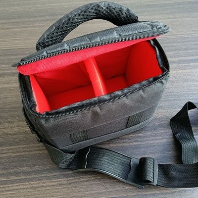 Photography Camera Bag For Dslr With Organizer Space Lenses Accessories Black