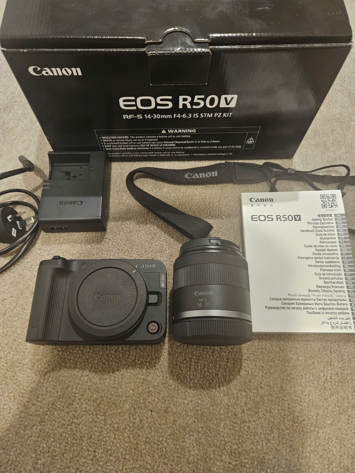 Canon Eos R50 V Rf-s 14-30mm F4-6.3 Is Stm
