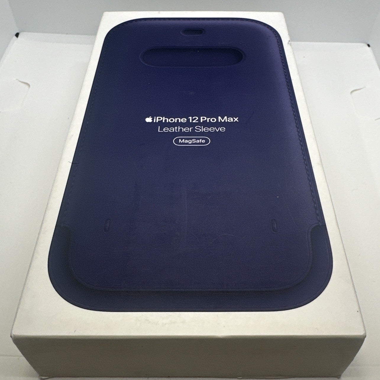 Genuine Apple  Iphone 12 Pro Max Leather Sleeve Phone Case Holder