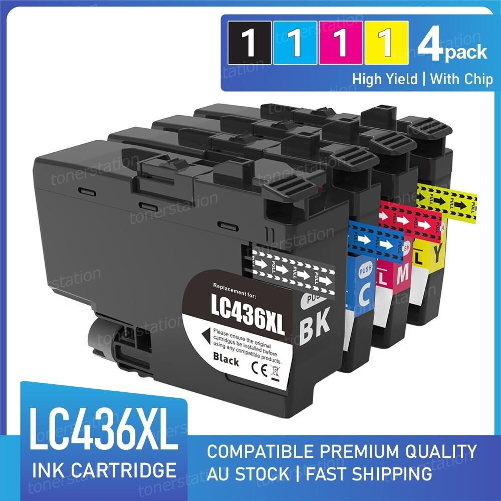 4x Generic Ink Lc-436xl For Brother Mfc J4340dw J4440dw J4540dw J5855dw Xl