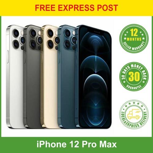 Unlocked Apple Iphone 12 Pro Max 128gb/256gb/512gb 5g Mobile Free Express