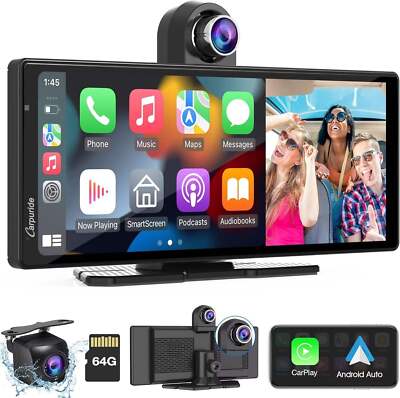 [2024] Carpuride W903 Wireless Carplay & Android Auto With Dash Cam - 9.3" Hd Ip