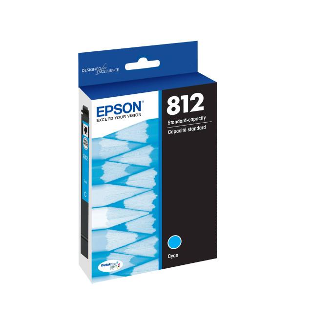 Genuine Epson 812 C13t05d292 Cyan Ink Cartridge 300 Prints