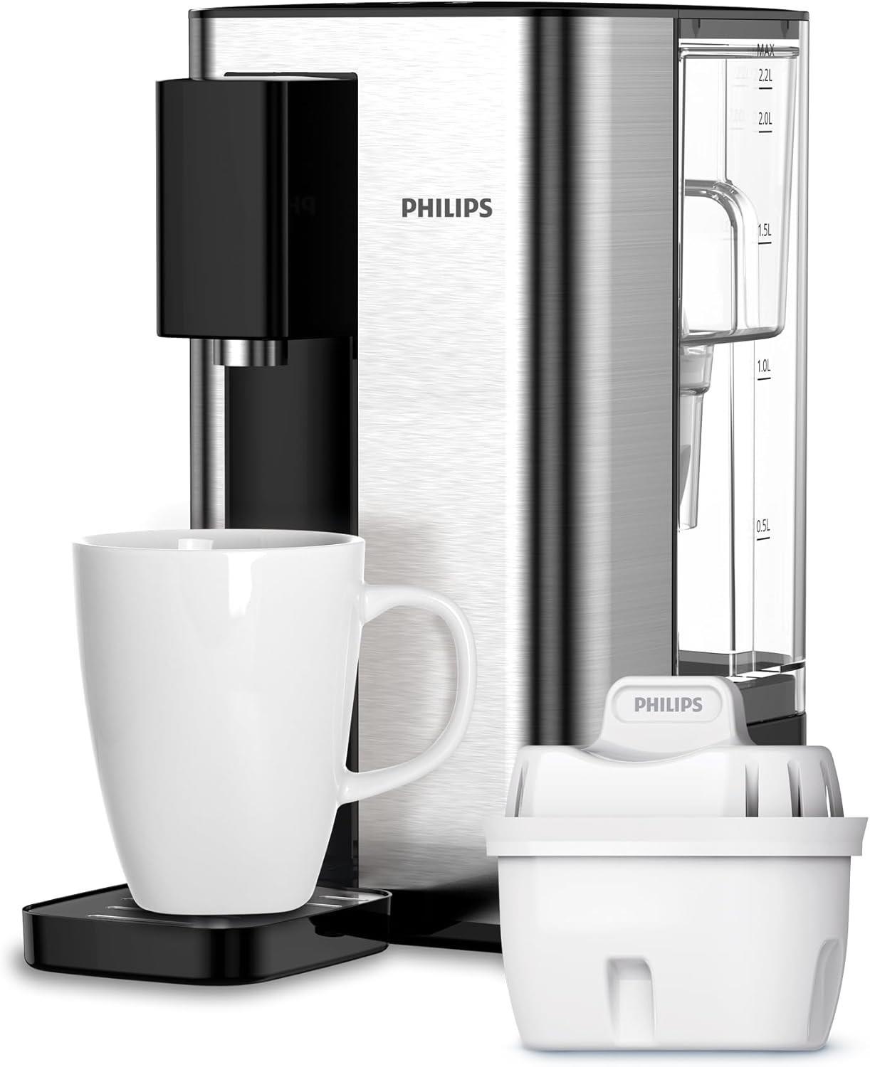 Water Dispenser With Softening+ Filter Instant Hot Or Ambient Water Tank 2.2l 3