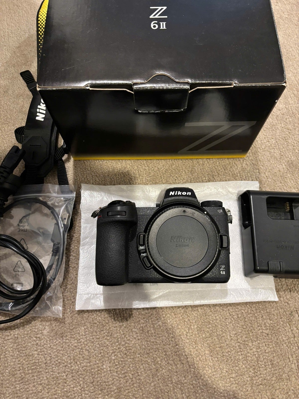 Nikon Z6ii 24.5mp Mirrorless Camera - Black (body Only) 91k Shutter