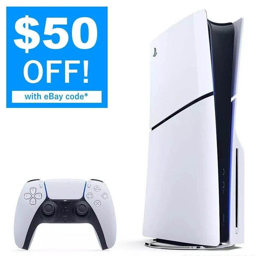Sony Ps5 Playstation 5 Slim Console Disc Edition - White