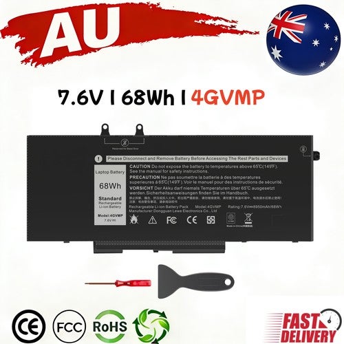 4gvmp For Dell Latitude 5400 5410 5500 E5500 Precision 3540 3550 Battery 9jryt