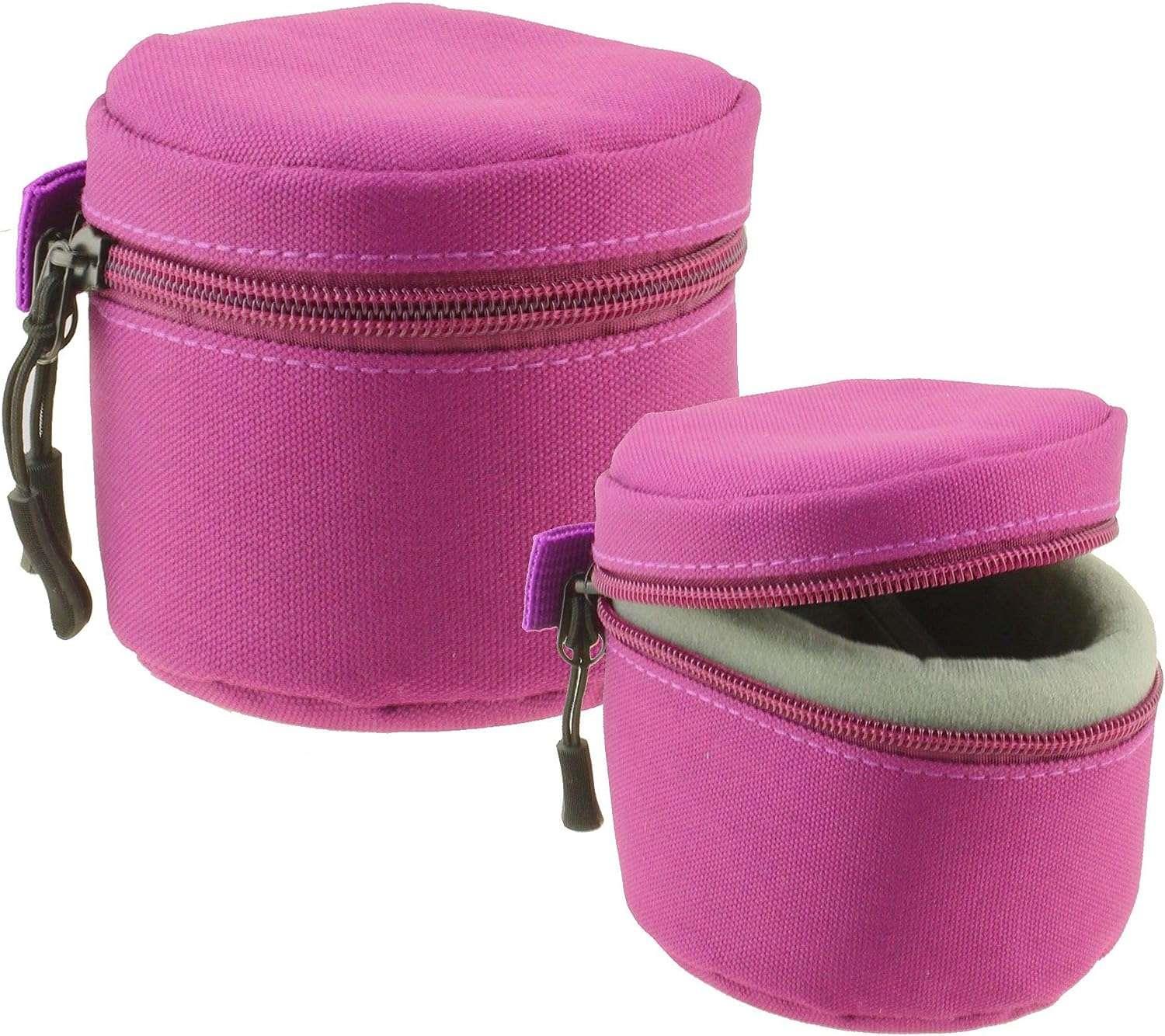 Navitech Purple Case For Sigma 18-50mm F2.8 Dc Dn Contemporary Lens