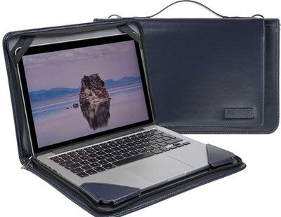Broonel Blue Laptop Messenger Case For Lenovo Yoga Slim 7x 14" Laptop