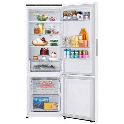 Lg 355l Bottom Mount Fridge Gb-b300mwh - Linearcooling And Freshconveter System