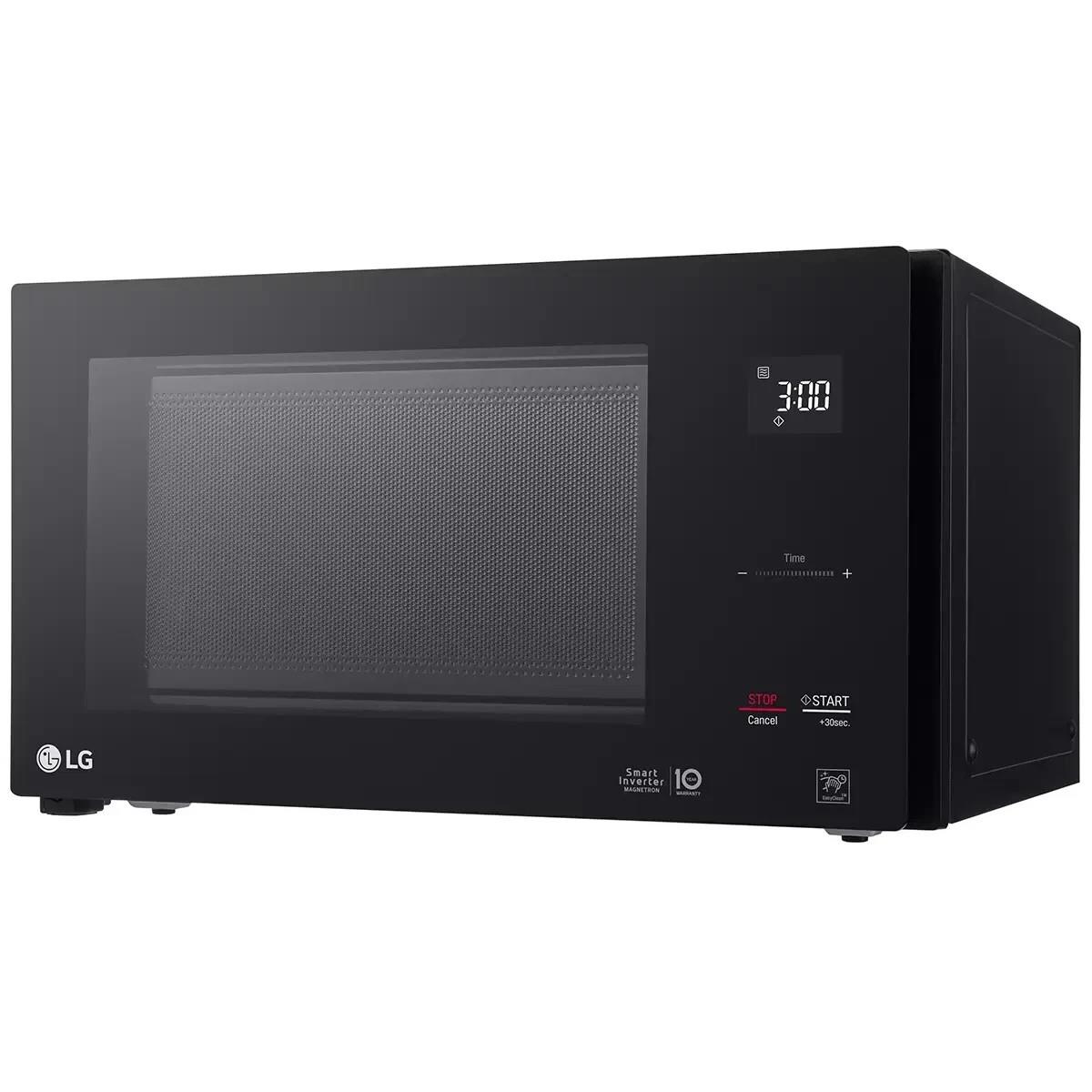 Lg 42l Smart Inverter Microwave Oven In Black Anti-bacterial Quick Start Cooker